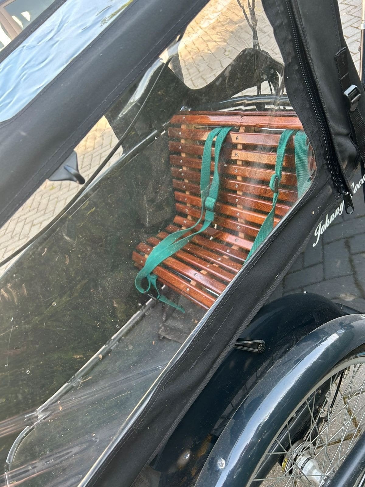 Gestolen! Johnny Loco bakfiets met houten bankje, Fietsen en Brommers, Fietsen | Bakfietsen, Ophalen