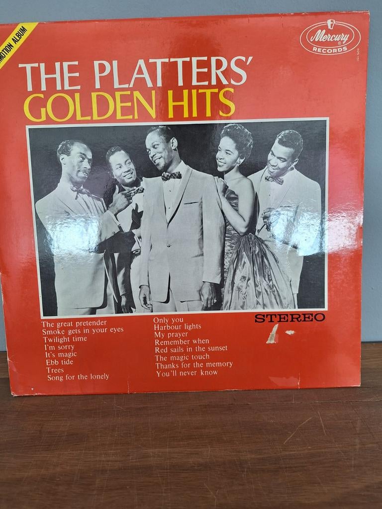 The Platters Golden Hits, Gebruikt, Ophalen of Verzenden, 1970 - 1979, 12 inch