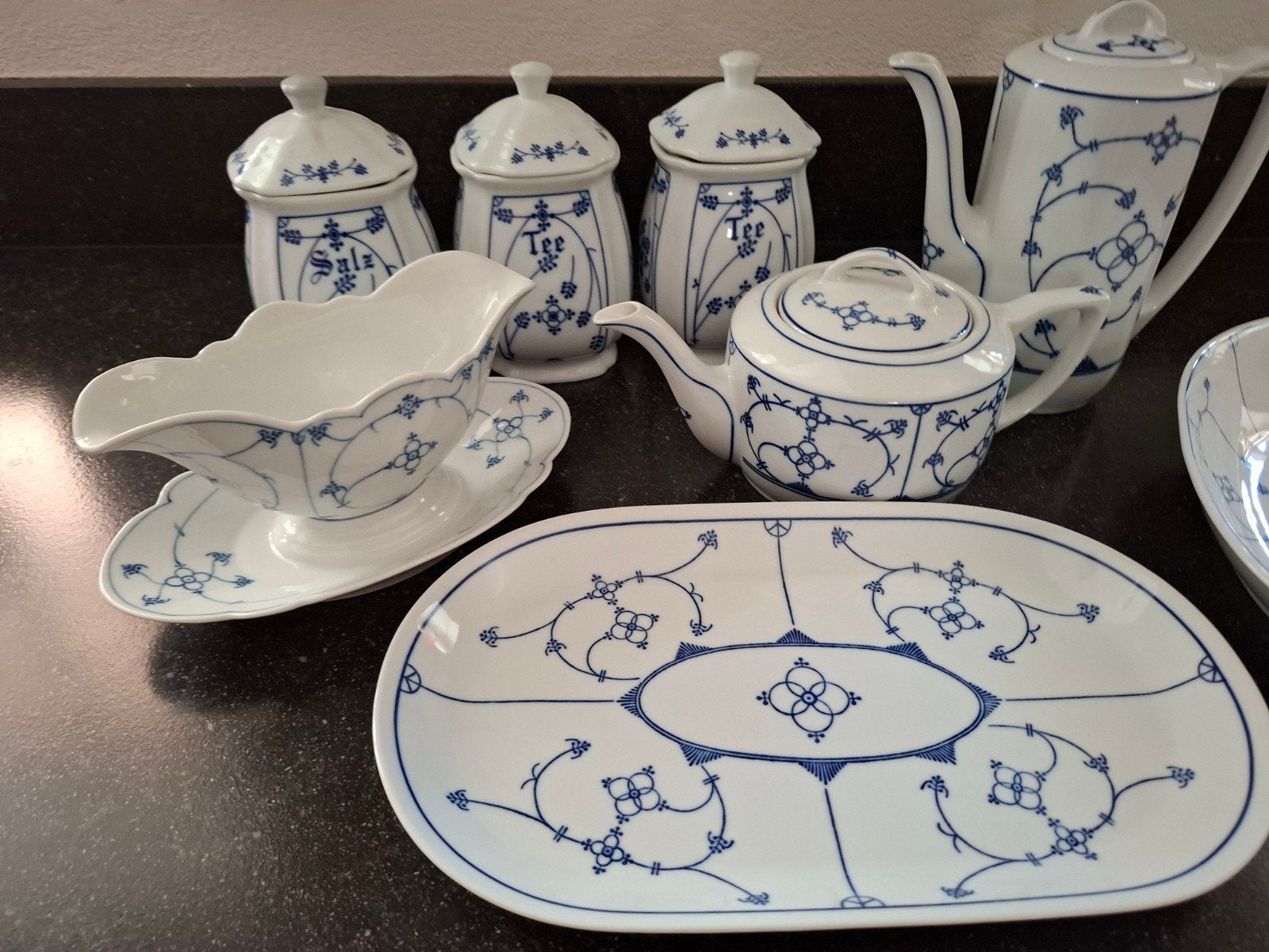 Jager Saks servies onderdelen., Ophalen, Overige merken, Zo goed als nieuw, Porselein