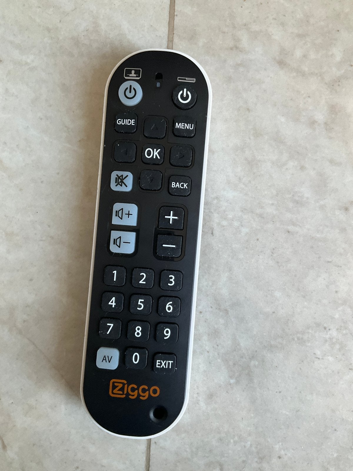 🔥 Ziggo senioren afstandsbediening 🔥, Audio, Tv en Foto, Afstandsbedieningen, Ophalen of Verzenden, Zo goed als nieuw