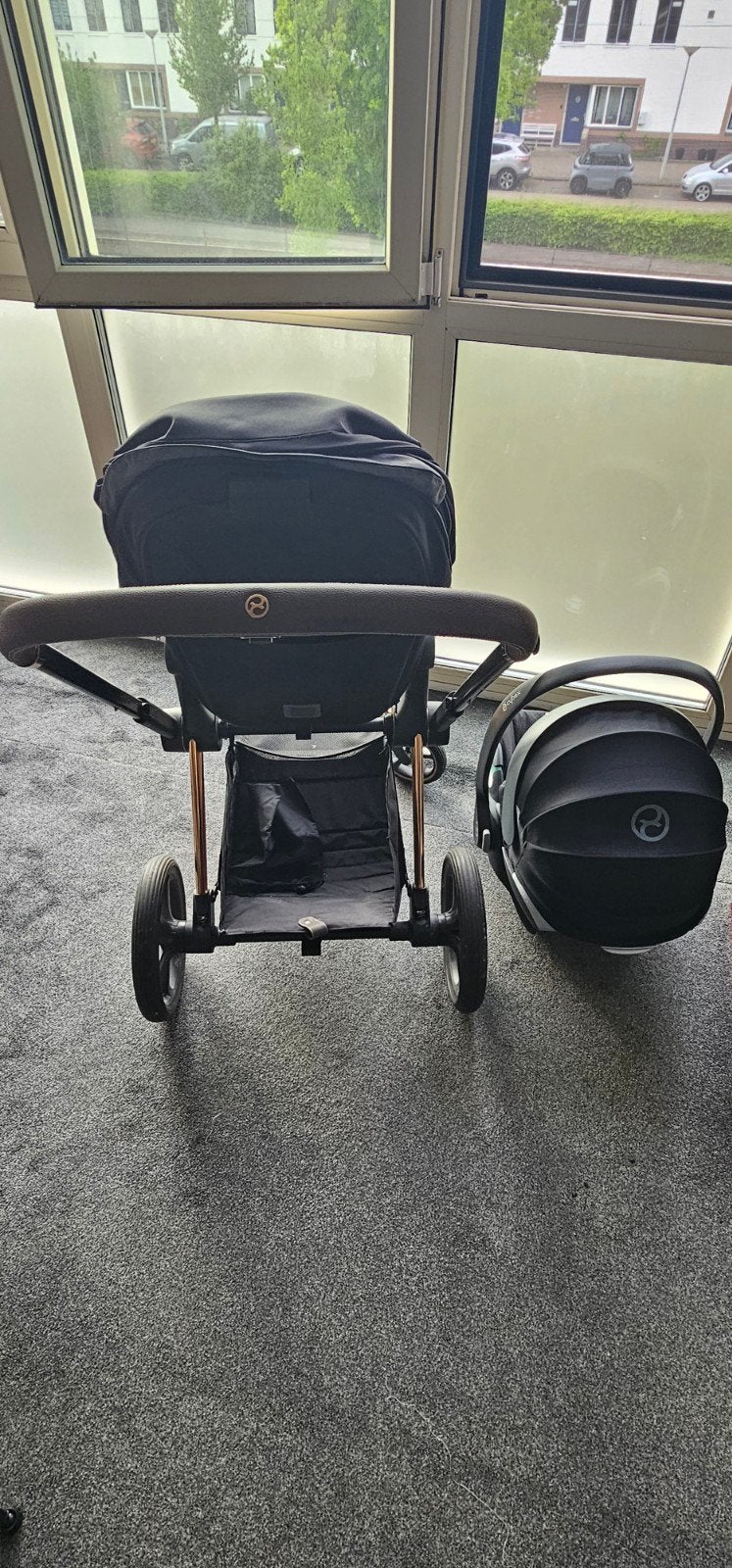 Cybex kinderwagen rose gold, Ophalen, Zo goed als nieuw, Kinderwagen, Overige merken
