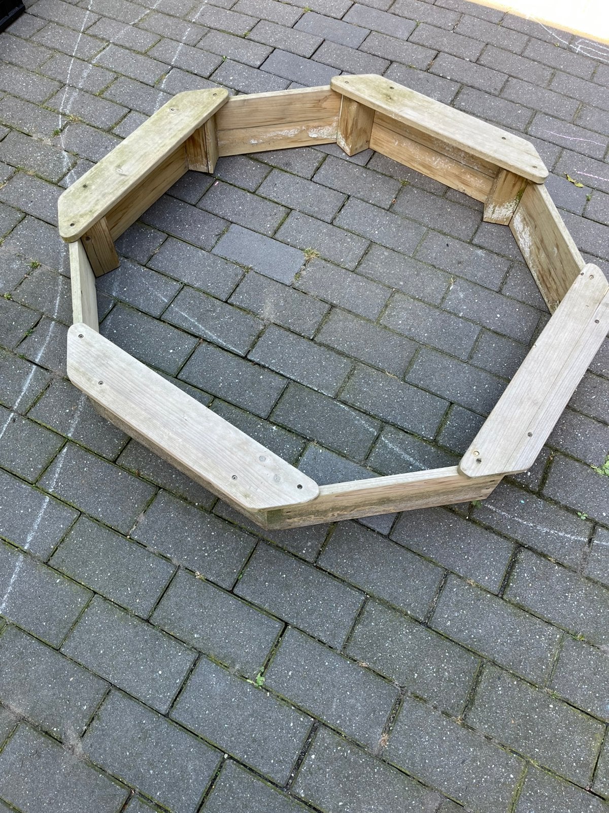 Kleine zandbak, Ophalen, Zo goed als nieuw