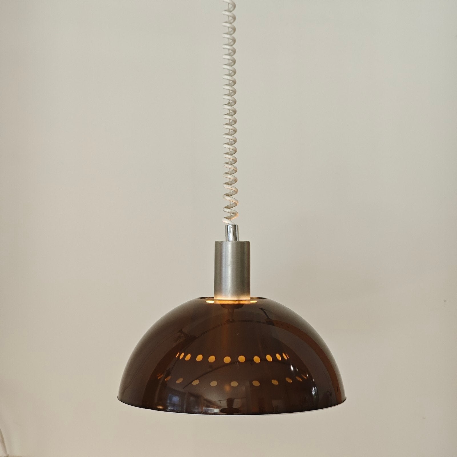 Vintage Dijkstra hanglamp, Gebruikt, Onbekend, Ophalen of Verzenden, Dijkstra