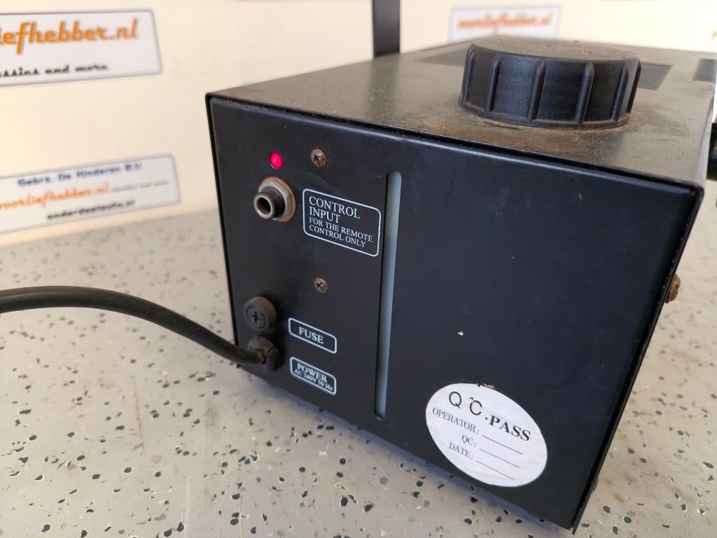 Fogger F-80 rookmachine, 230volt, Gebruikt, Ophalen of Verzenden, Fogger, Rookmachine