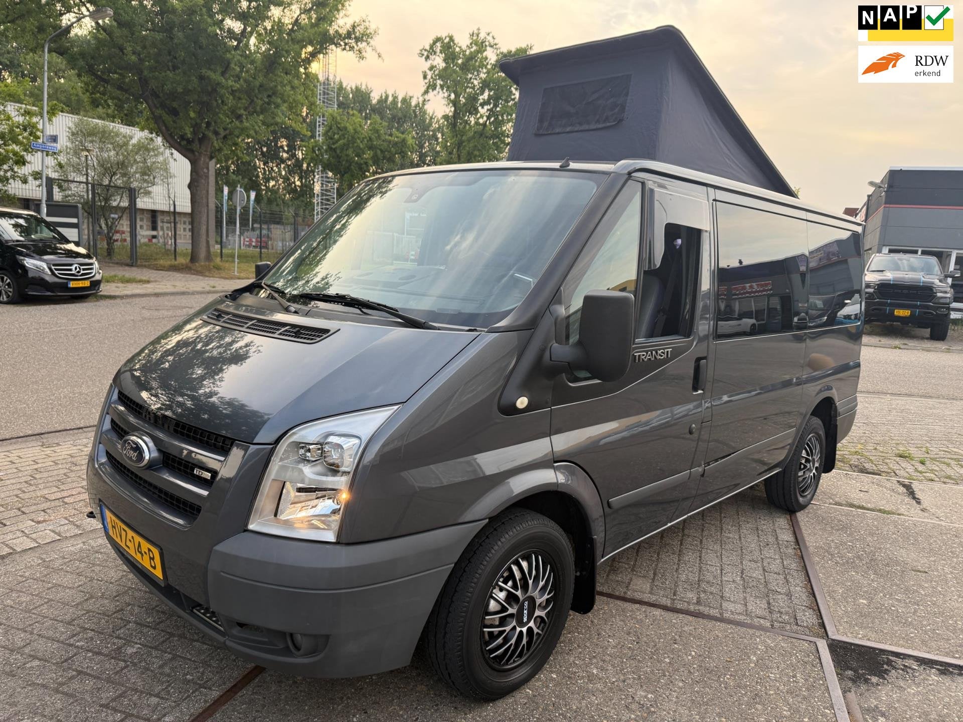 Ford TRANSIT 300S 2,2 TDCI 300S 2.2 TDCI DC ROLSTOEL CAMPER, Caravans en Kamperen, Campers, Buscamper of Camperbus, Tot en met 2
