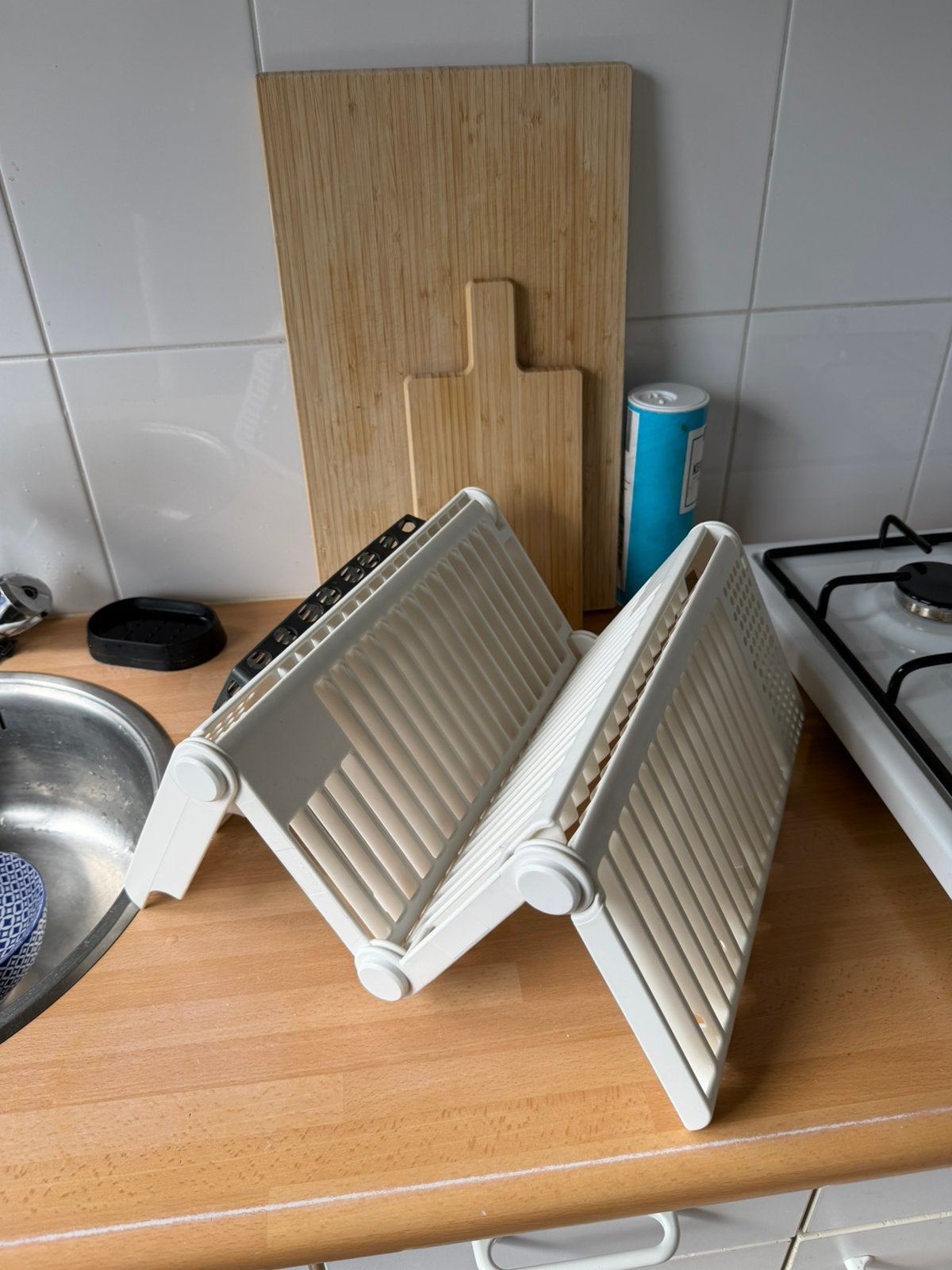 Foldable dish drier, Ophalen, Zo goed als nieuw