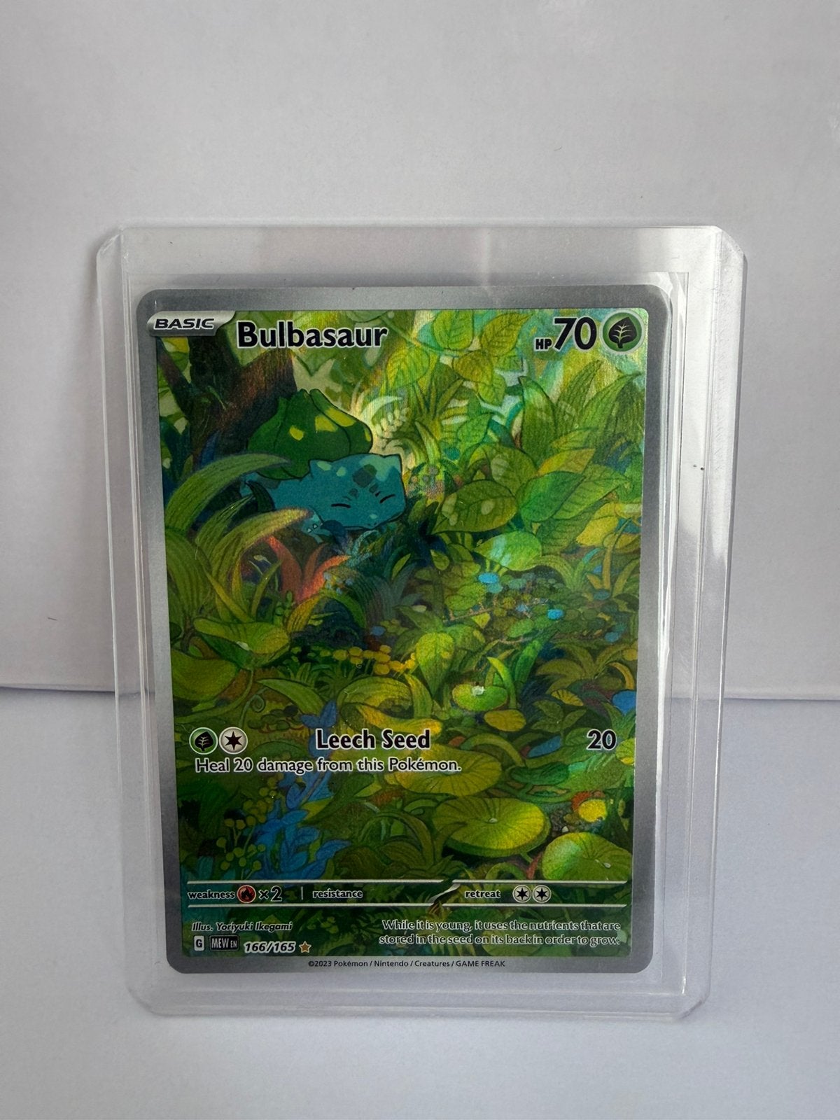 Bulbasaur 166/165 MEW Pokemon 151, Hobby en Vrije tijd, Verzamelkaartspellen | Pokémon, Ophalen of Verzenden, Nieuw