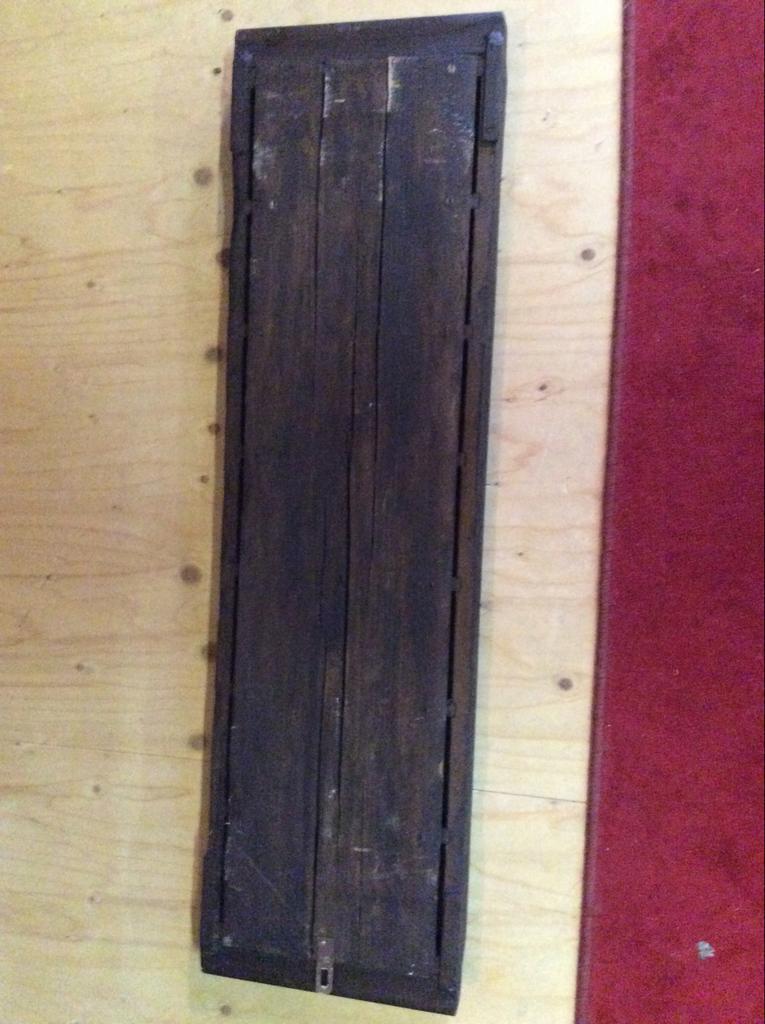 Antieke houten steenvorm - 98 x 27 cm, Ophalen of Verzenden