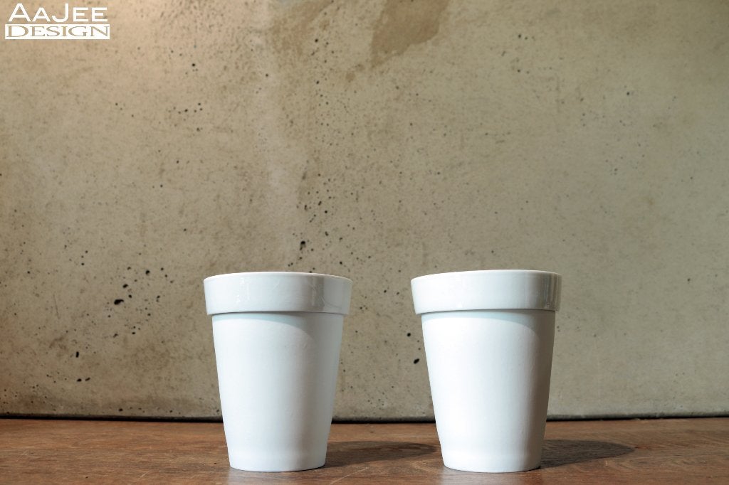 2  Droog Design X Rosenthal – Visser & Kwakkel – Pols Potten, Ophalen of Verzenden, Zo goed als nieuw, Overige stijlen, Kop(pen) en/of Schotel(s)