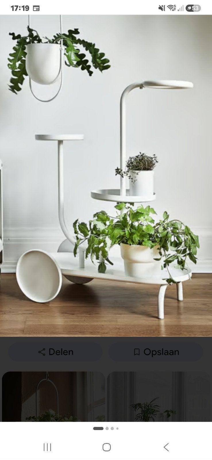ikea chilistran plantenstandaard, Ophalen of Verzenden, Zo goed als nieuw