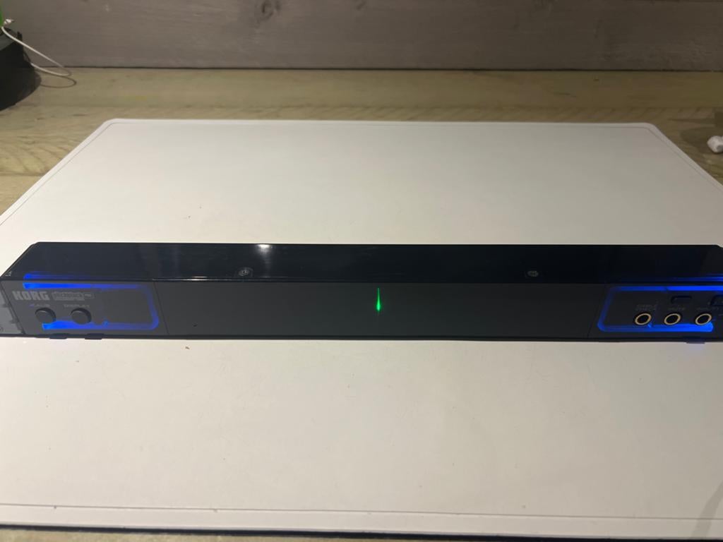 Korg Pitchblack Pro Rack Tuner, Audio, Tv en Foto, Blu-ray-spelers, N, N, Ophalen of Verzenden, Zo goed als nieuw