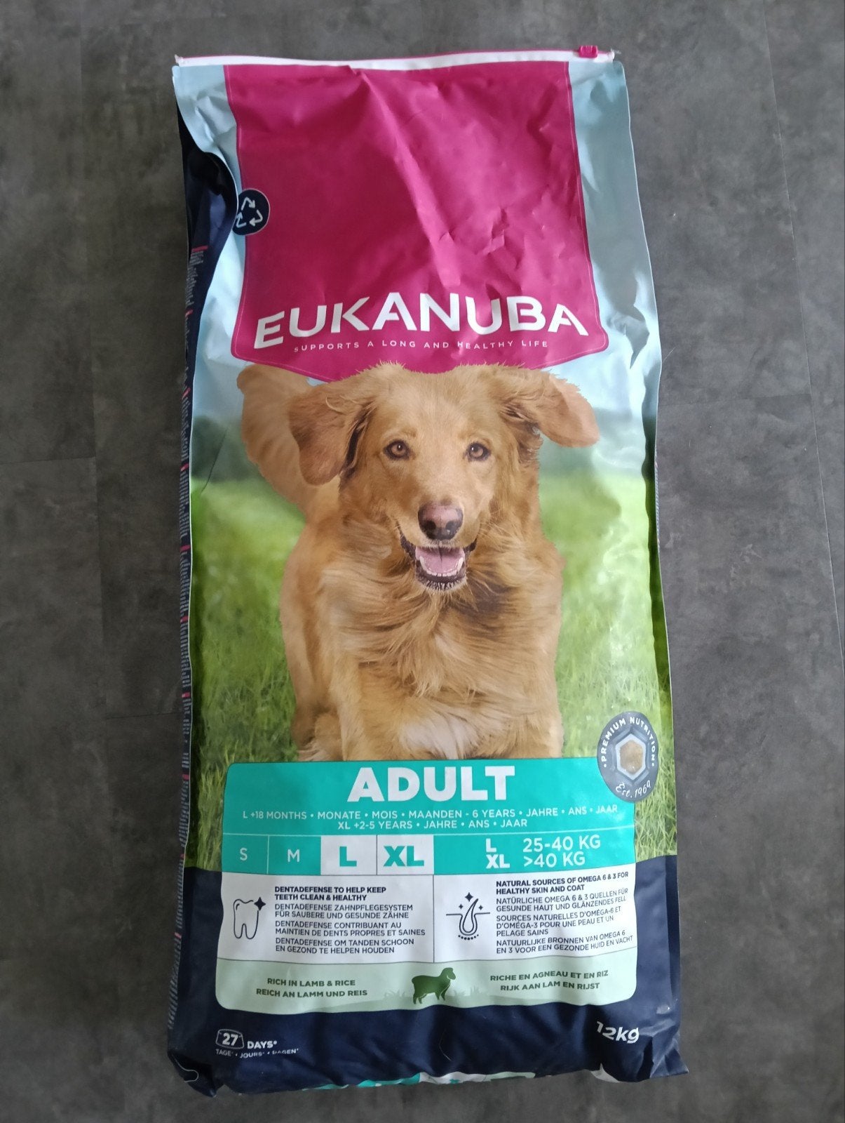 Nieuw dicht pak Eukanuba adult L/XL + restant., Ophalen, Hond