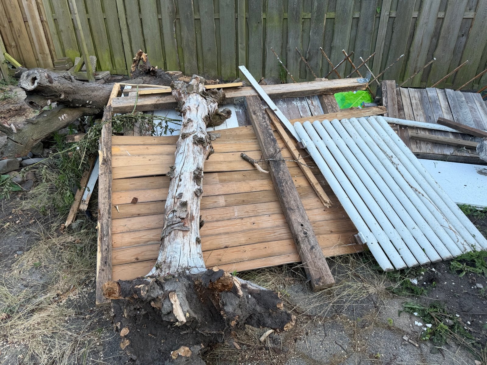 Gratis hout beschikbaar - Zelf ophalen, Ophalen, Gebruikt, Overige typen, Overige houtsoorten