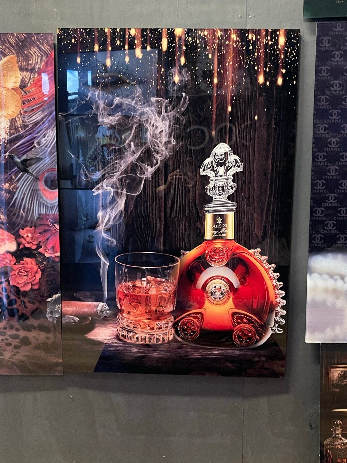 Plexiglas schilderij Louis XIII Cognac 100x67 cm, Ophalen of Verzenden, Kunststof, Print, Overig onderwerp