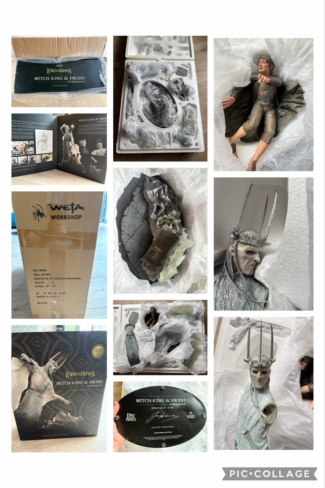 Weta Workshop Witch-king & Frodo at Weathertop Limited Editi, Verzenden, Nieuw, Fantasy
