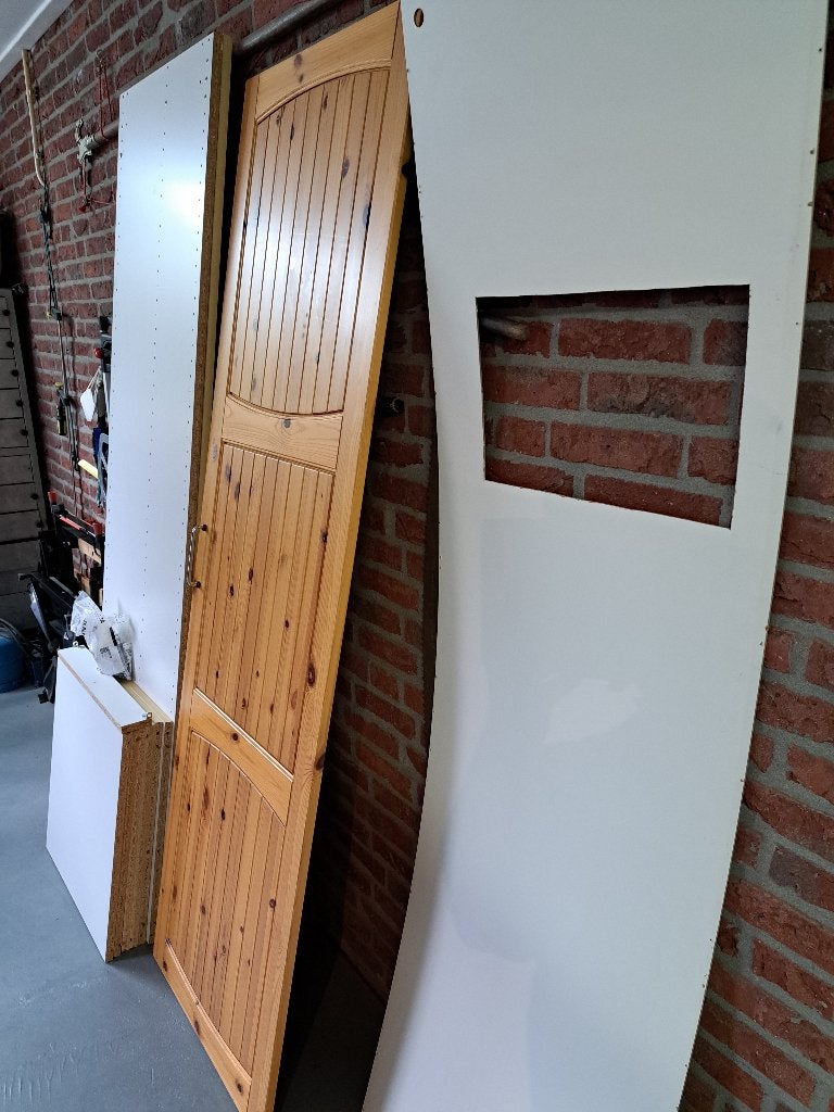 Kast ikea, Huis en Inrichting, Kasten | Kledingkasten, Ophalen, Grenenhout, 50 tot 100 cm, 50 tot 75 cm