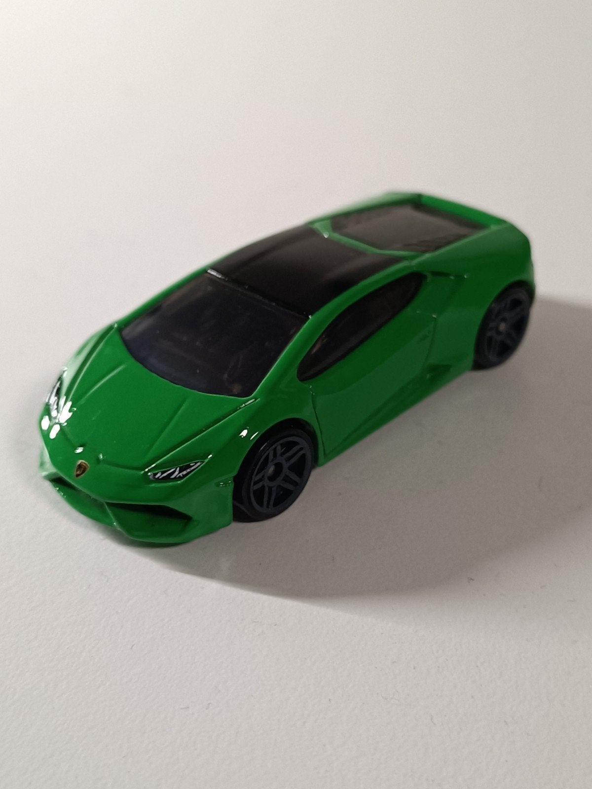 Hot Wheels Lamborghini Huracán LP 610-4 Groen, Ophalen of Verzenden, Zo goed als nieuw