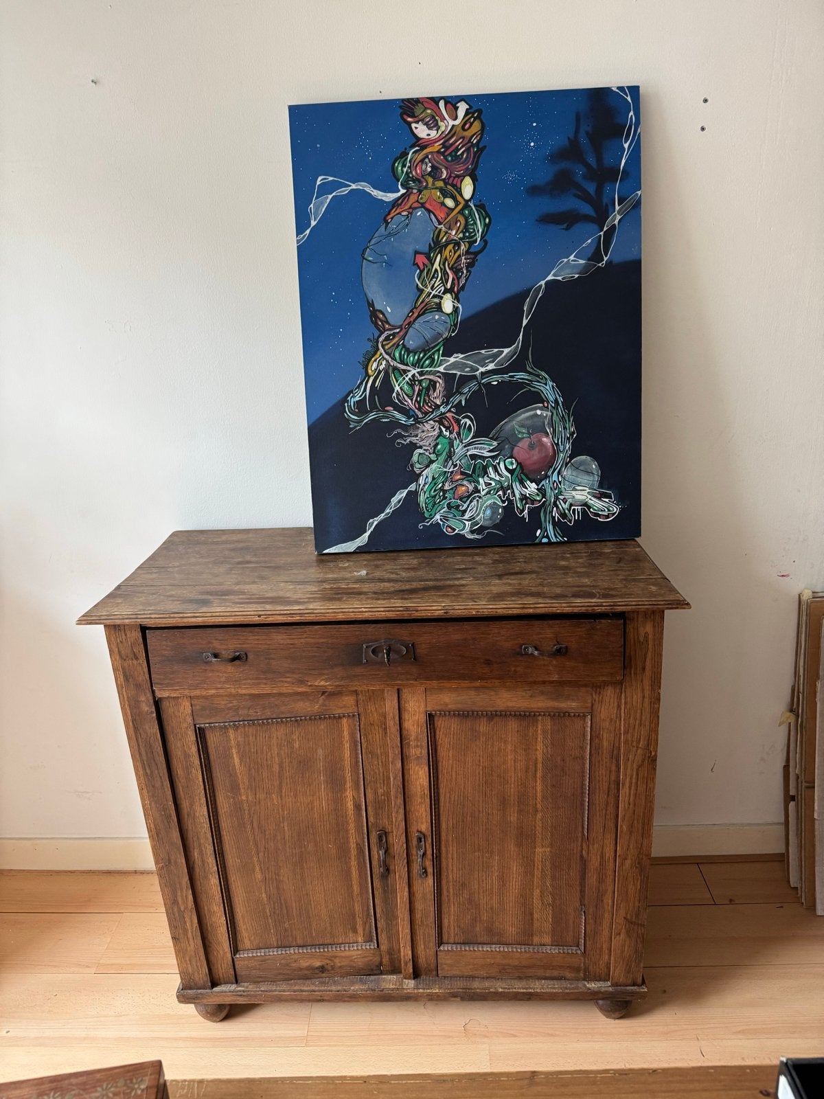 Antieke commode kast - GRATIS OPHALEN, Antiek en Kunst, Antiek | Meubels | Kasten, Ophalen