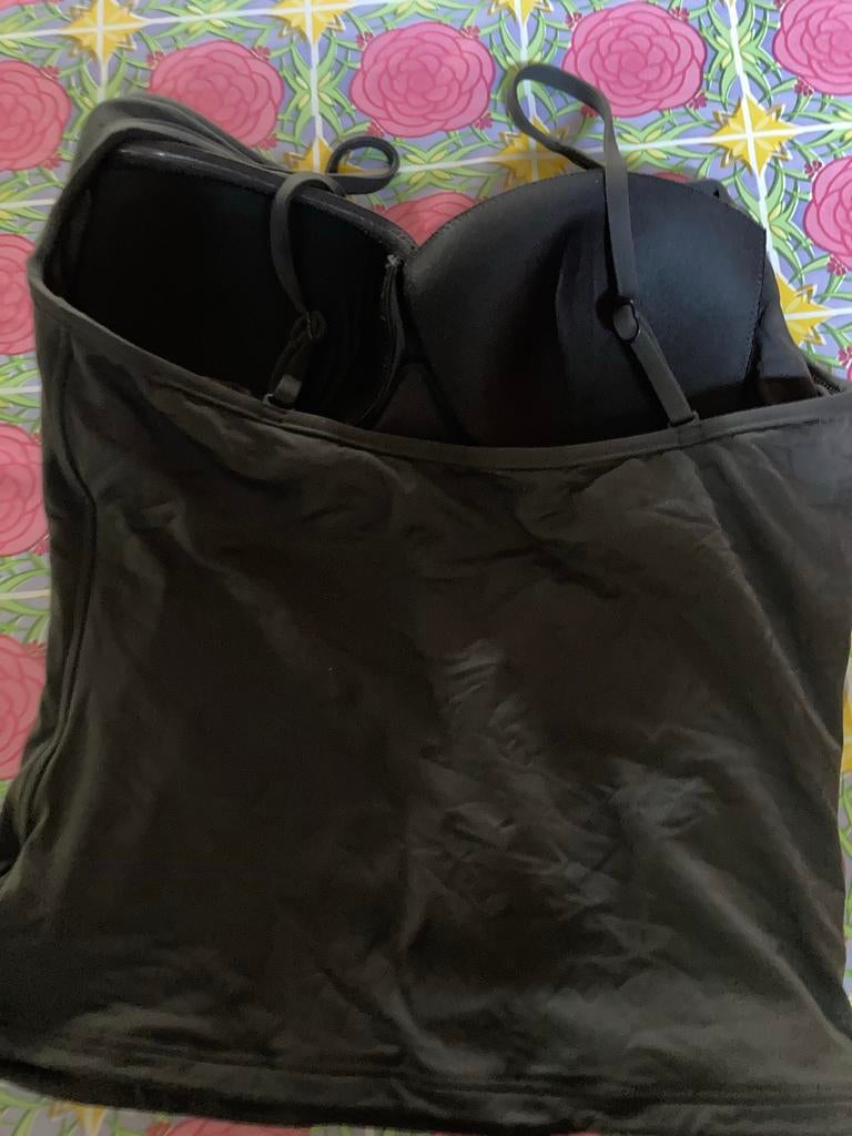Seafolly Tankini Top Maat 18, Kleding | Dames, Ophalen of Verzenden, Zo goed als nieuw, Grijs, Bikini