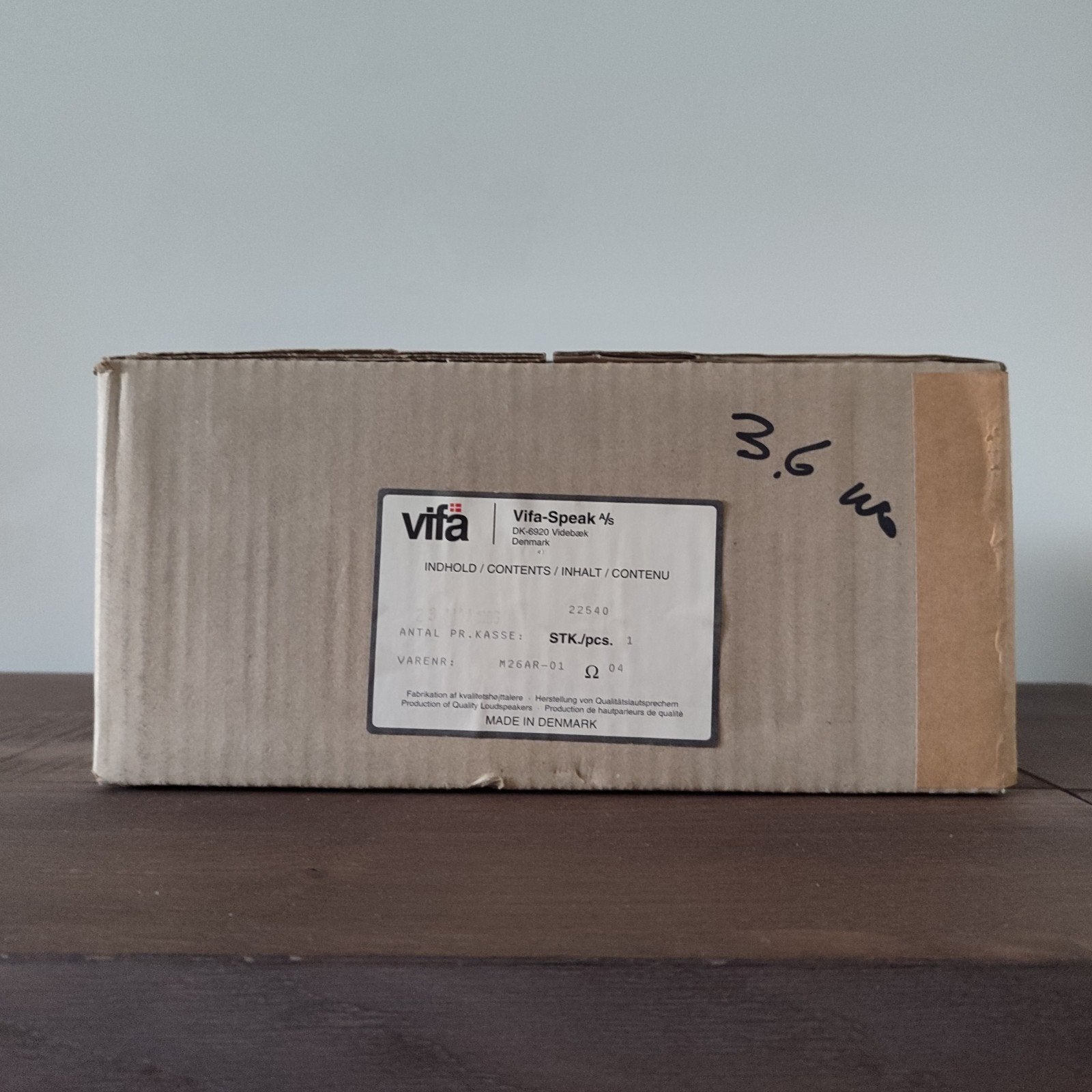 2x Woofer driver speaker Thiel CS 3.6 M26AR-01 luidsprekers, Ophalen of Verzenden