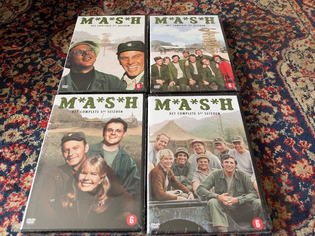 MASH DVD Set - Seizoen 2 t/m 5, Cd's en Dvd's, Horror, Seizoen 2, Zo goed als nieuw, Vanaf 6 jaar