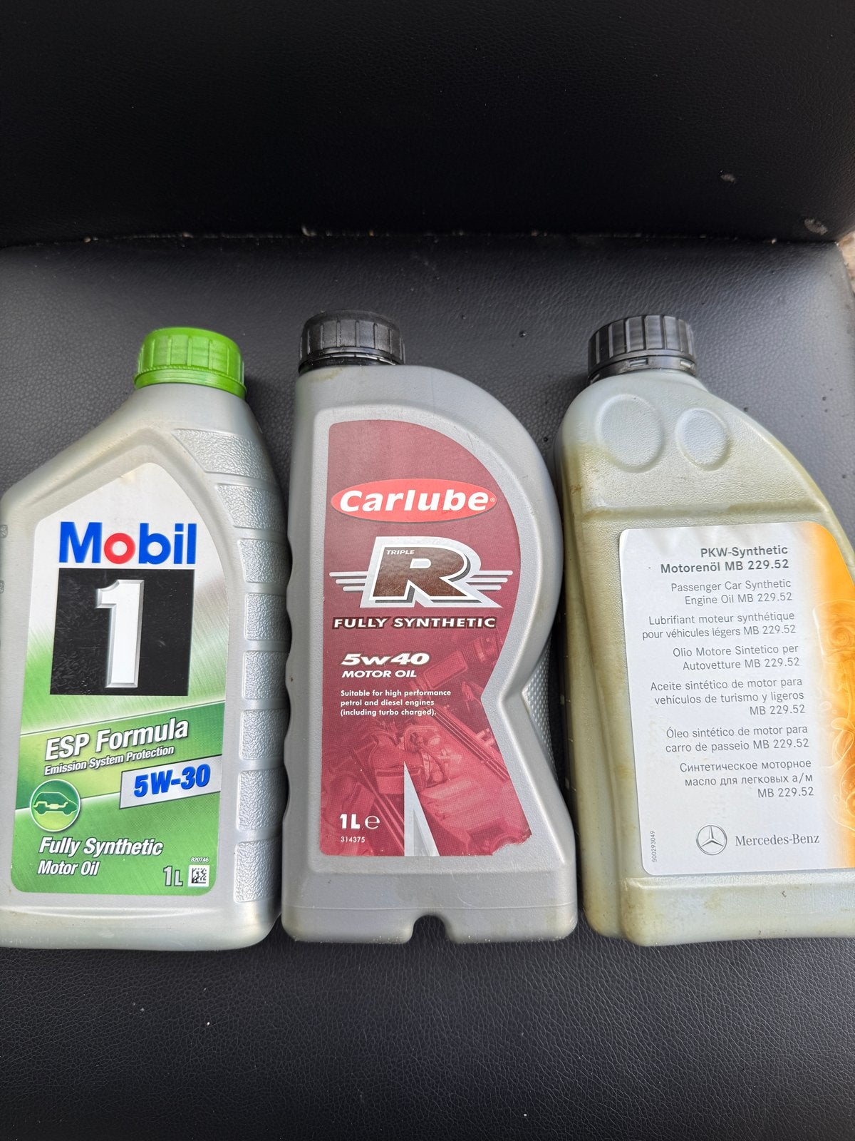 Diverse motorolie: Mobil 1, Carlube, Mercedes-Benz, Ophalen, Nieuw, Mercedes-Benz