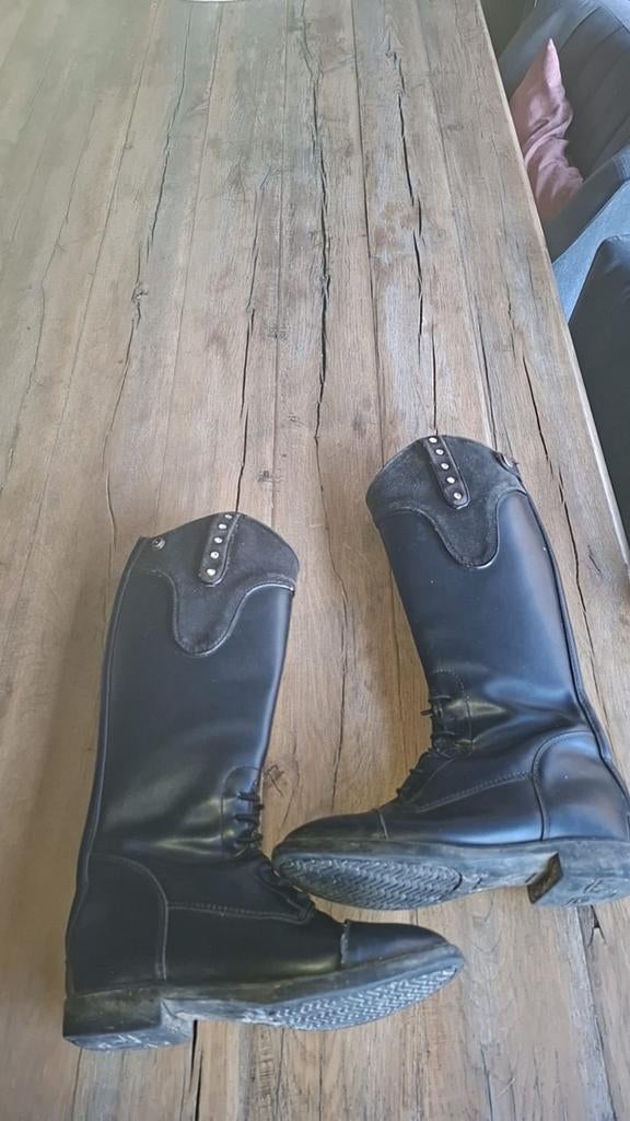 Lederen rijlaarzen Harry's Horse, Dieren en Toebehoren, Paardrijkleding, Gebruikt, Kinderen, Ophalen of Verzenden, Schoeisel