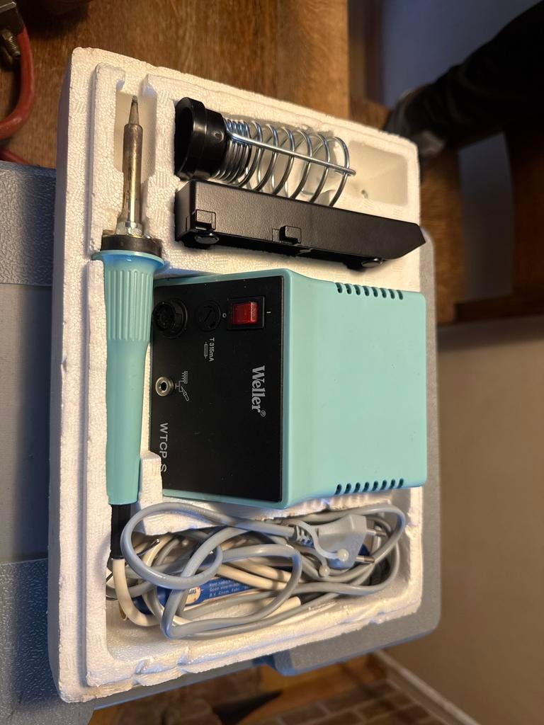 Weller WTCP-S soldeerstation, Ophalen