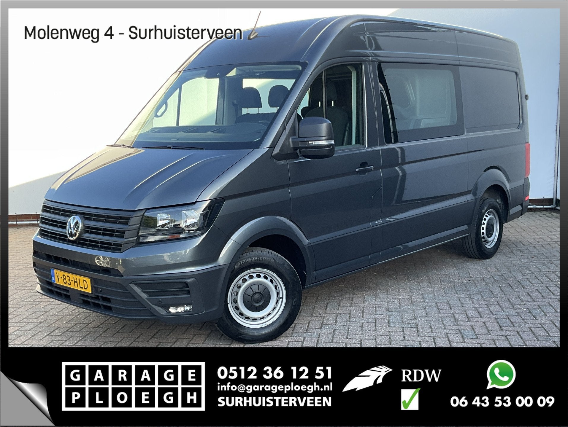 Volkswagen Crafter 6-Pers 30 2.0 TDI Dubbele Cabine L2H2 Com, Voorwielaandrijving, Gebruikt, Euro 6, 4 cilinders