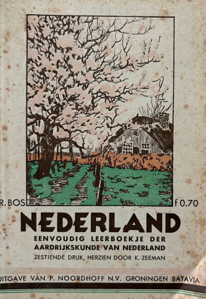 Bos Leerboekje Aardrijkskunde 1931, Gelezen, R.Bos, Ophalen of Verzenden, Aardrijkskunde
