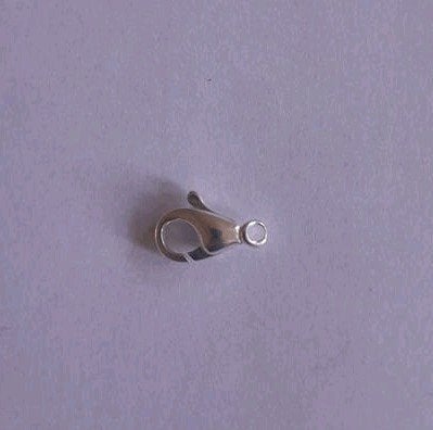 Zilver fournituren: karabijnhaken, (slotjes) 5 stuks, Antiek en Kunst, Ophalen of Verzenden, Zilver
