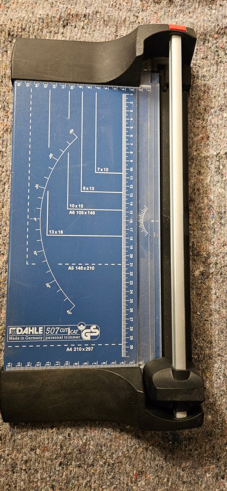 Dahle 507 papier snijmachine, Ophalen of Verzenden, Zo goed als nieuw