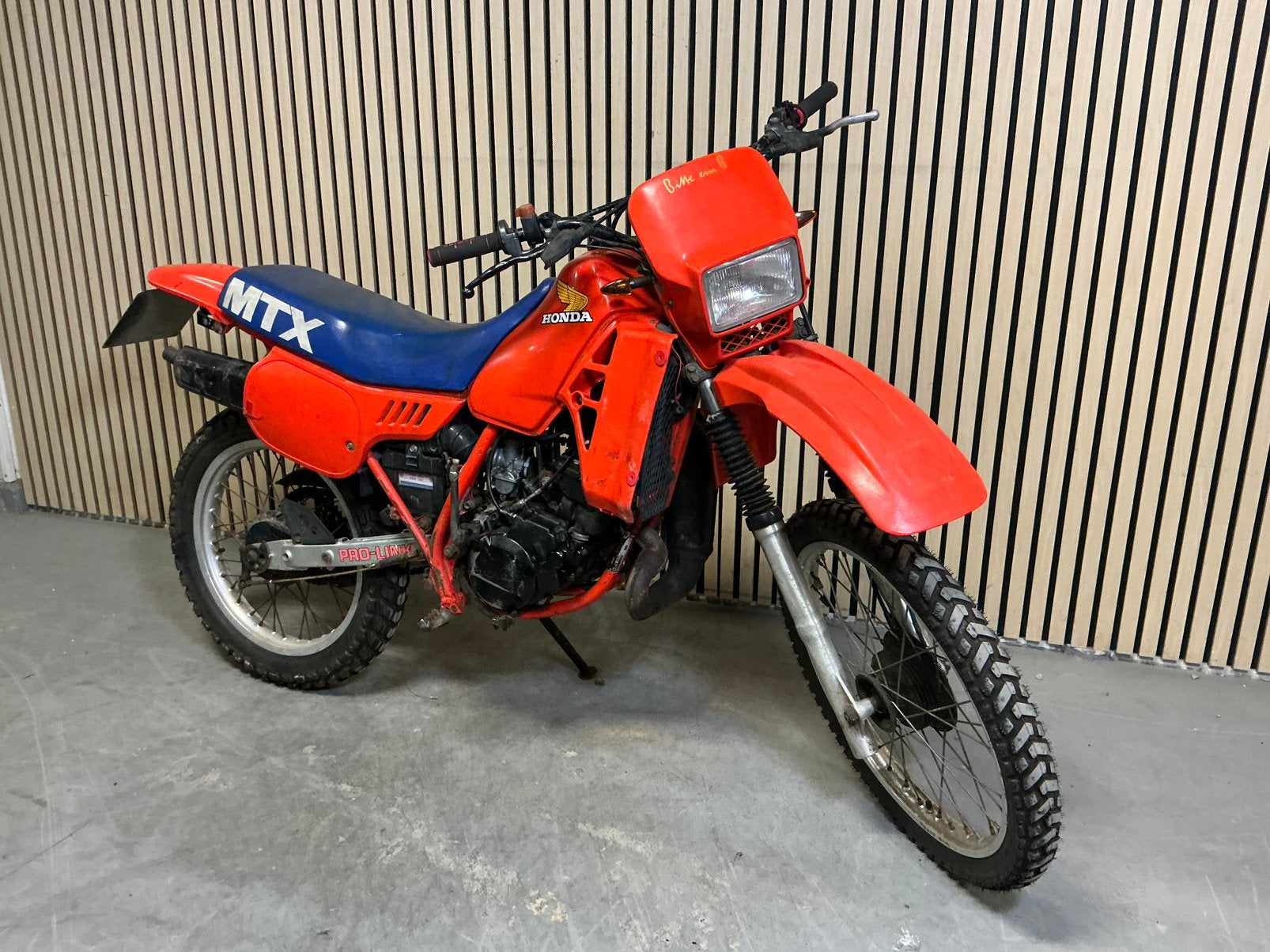 Honda MTX 200R MD07 opknapper - 193cc – 6 bak met papieren, Ophalen, 6 versnellingen, Gebruikt, Maximaal 45 km/u