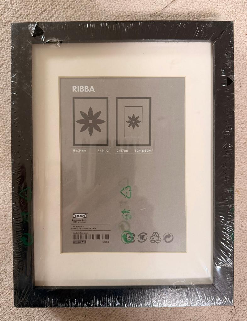 Ikea Ribba fotolijst diverse maten, Ophalen, Nieuw
