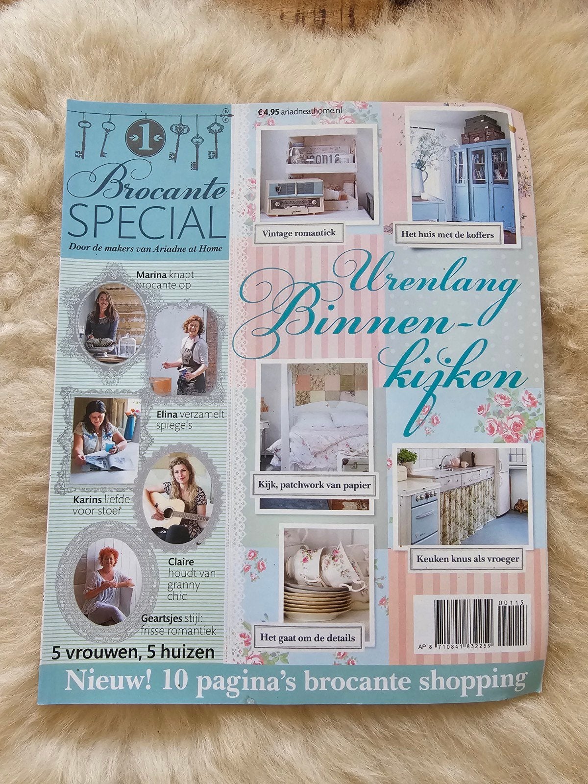 Ariadne at home Brocante 1-2015, Ophalen of Verzenden, Zo goed als nieuw, Damesbladen