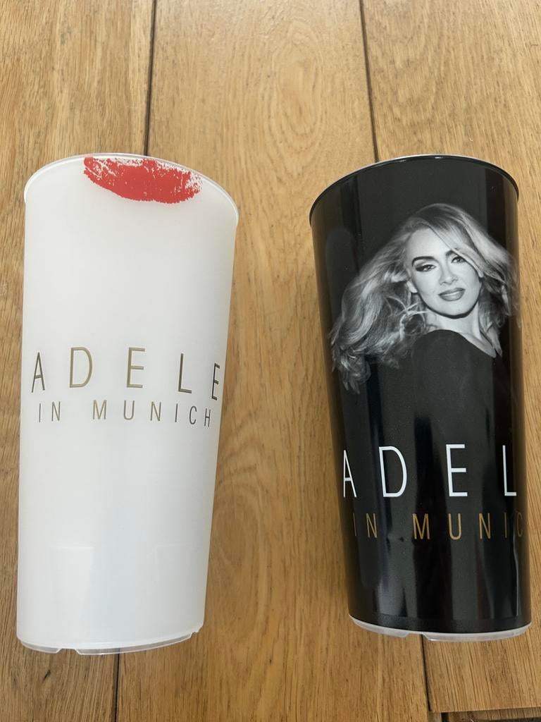 Adele in Munich drinkbekers-2024. Bieden mag, Ophalen of Verzenden, Nieuw