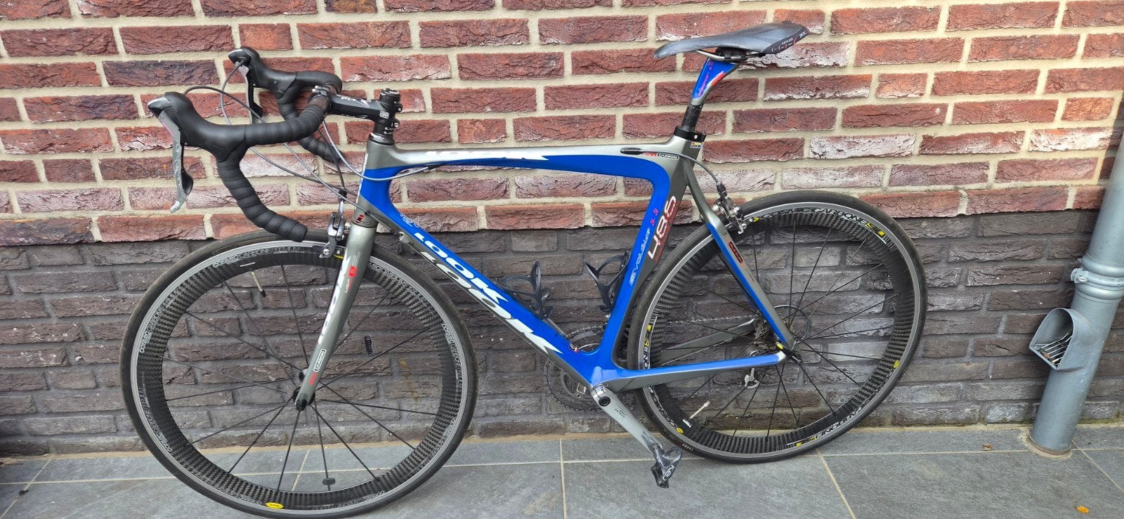 Look 486 racefiets, Carbon, Zo goed als nieuw, Meer dan 20 versnellingen, 53 tot 57 cm