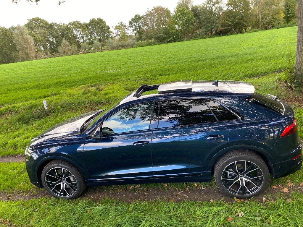 Audi Q8 55 Tfsi e Quattro 2025 Pano 360 Head up BTW auto, Auto's, Automaat, 77 km/l, Vierwielaandrijving, SUV of Terreinwagen