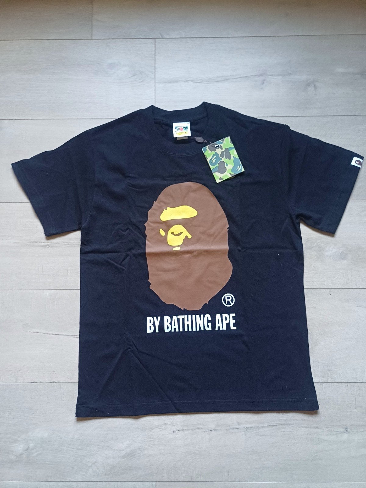 A Bathing Ape T-shirt Zwart Maat S Nieuw met labels, Ophalen of Verzenden