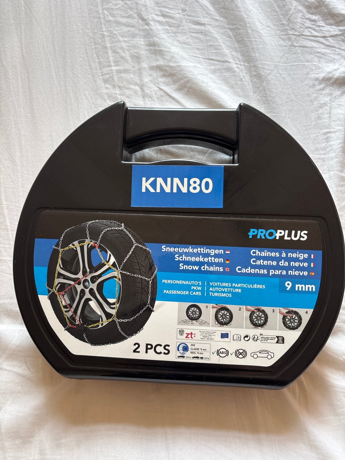 Nieuwe ProPlus KNN80 Sneeuwkettingen 9 mm, Auto diversen, Ophalen of Verzenden, Nieuw