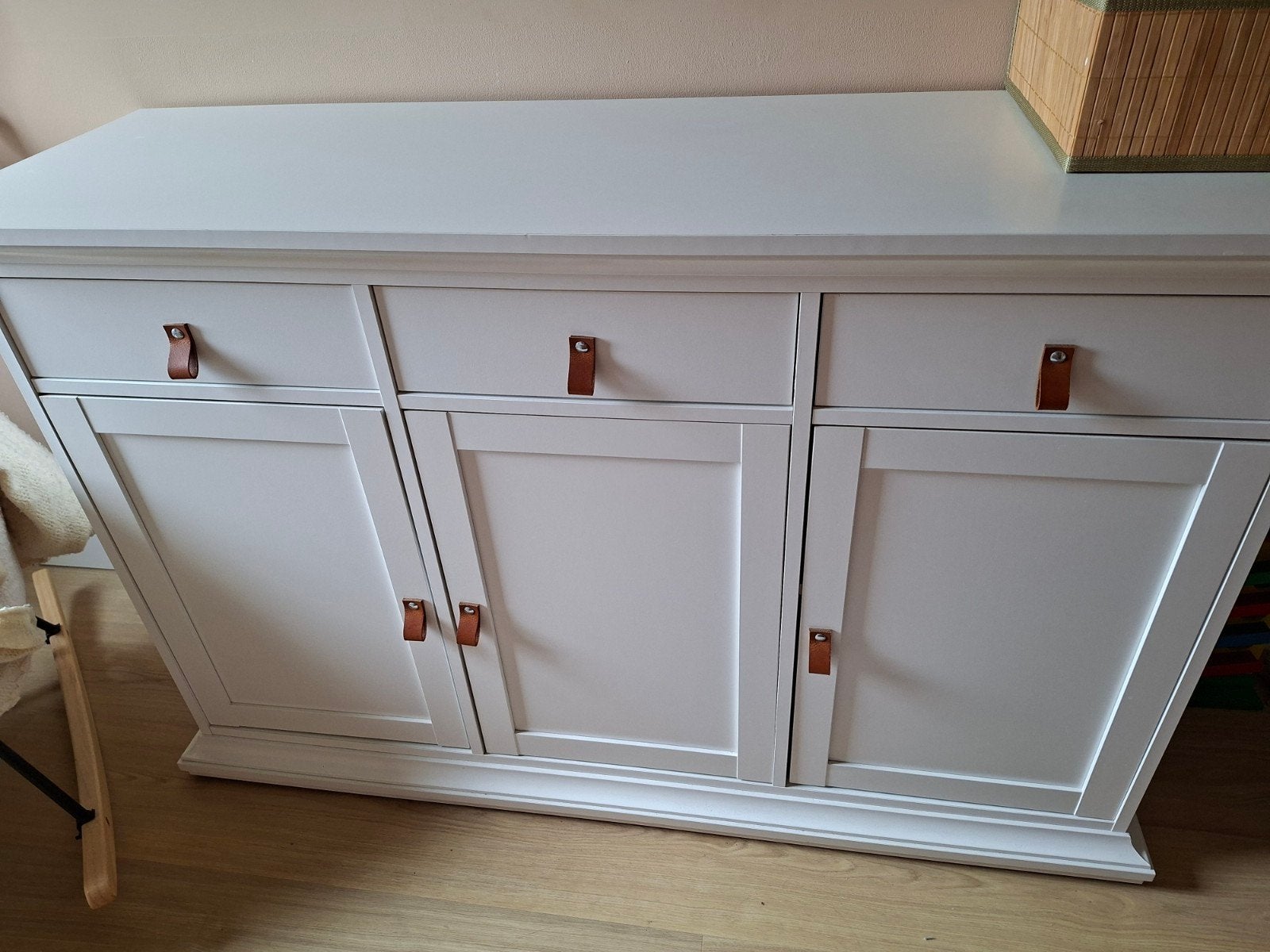 Dressoir wit, Huis en Inrichting, Kasten | Dressoirs, Ophalen, Gebruikt, 25 tot 50 cm, 100 tot 150 cm
