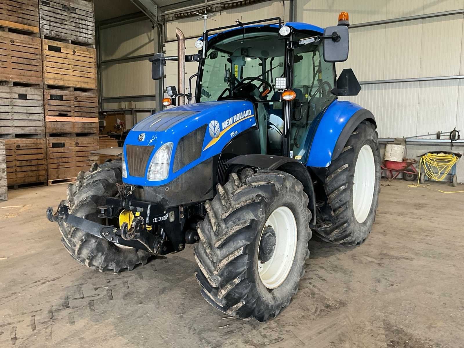 New Holland T5.95 Vierwielaangedreven landbouwtractor, Gebruikt, New Holland