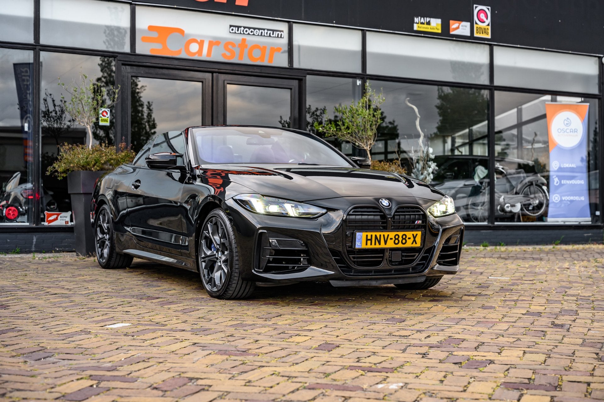 BMW 4-serie Cabrio M440i xDrive|M-PAKKET|HEAD UP|CAM, Auto's, BMW, Dealer onderhouden, Euro 6, 4-Serie, 4 stoelen