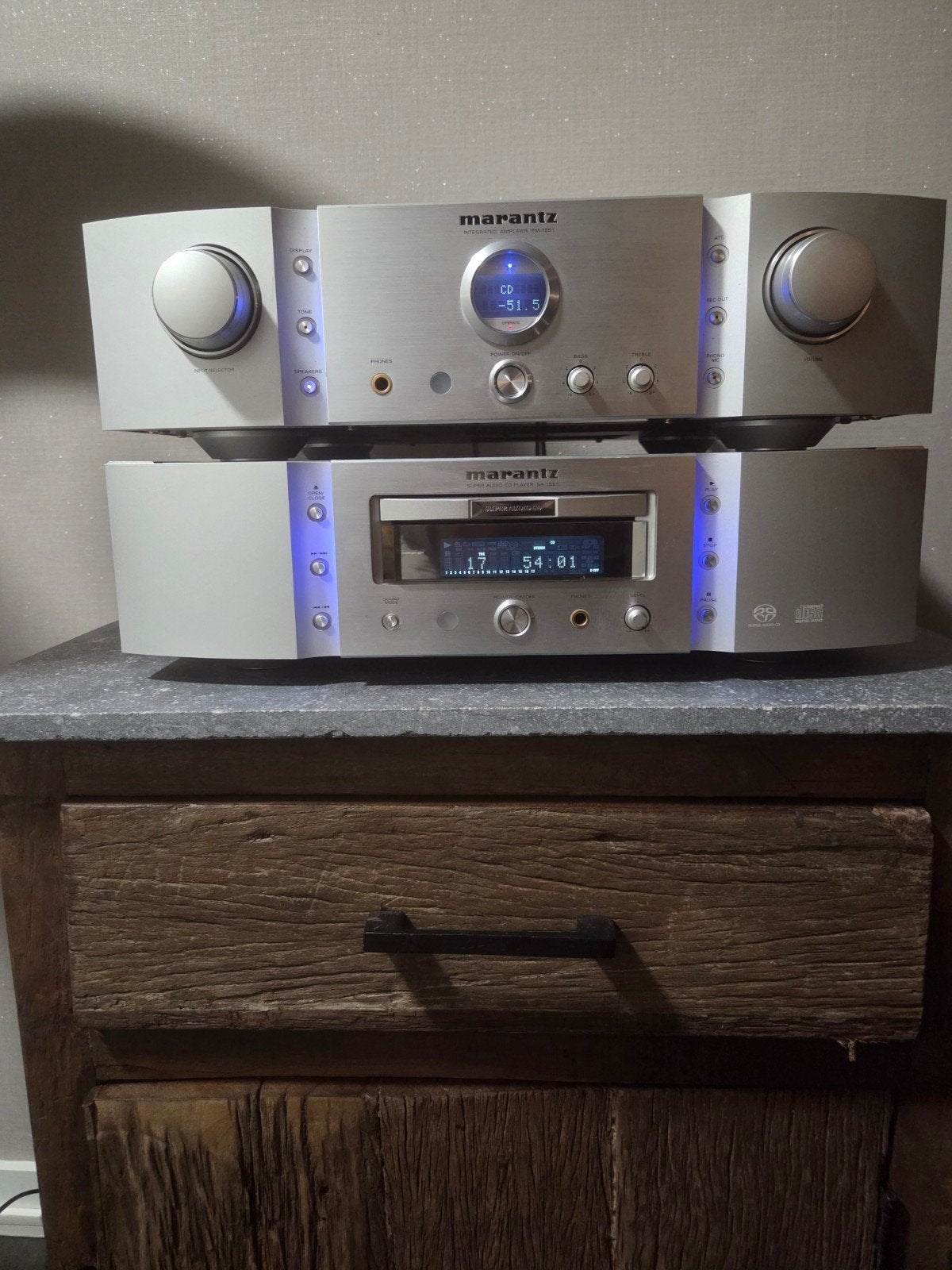 Marantz SA-15S1 Super Audio CD-speler, Ophalen of Verzenden, Zo goed als nieuw, Marantz