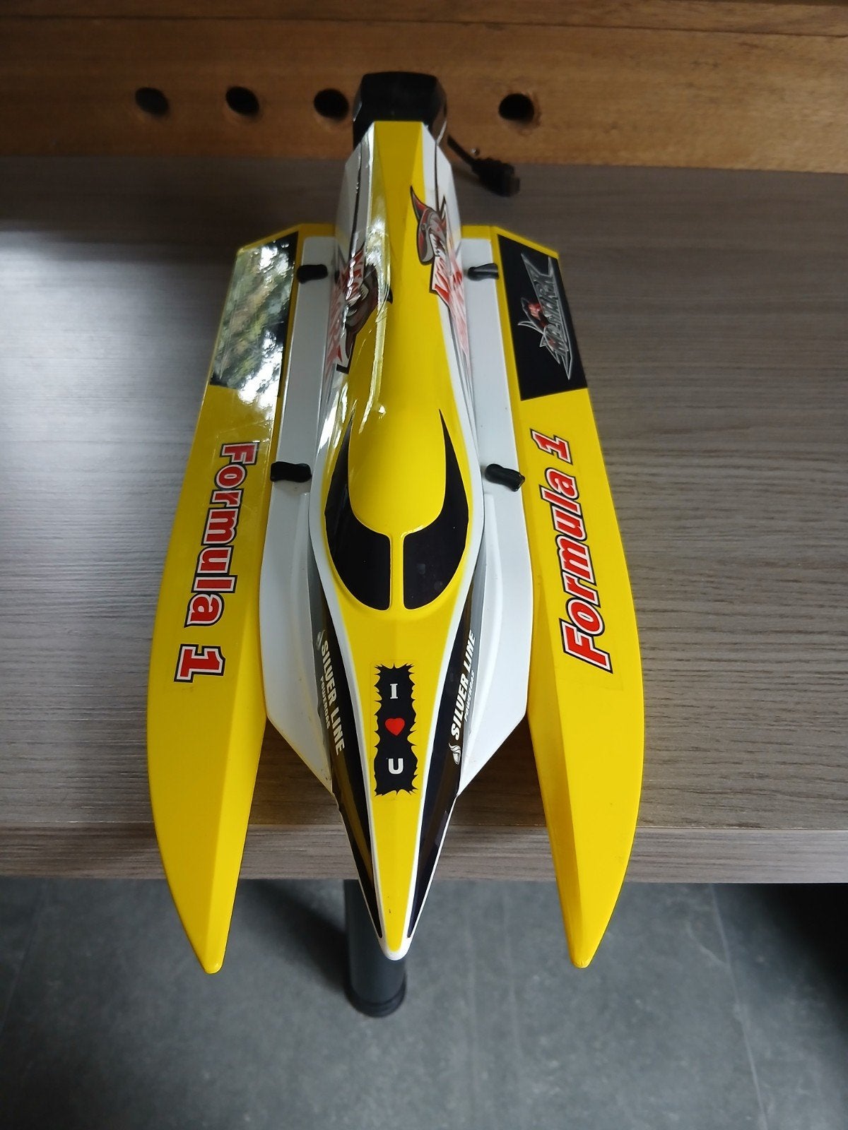 RC Boot Mad Shark - 30 km/u, 35 cm, goed werkend, Ophalen of Verzenden