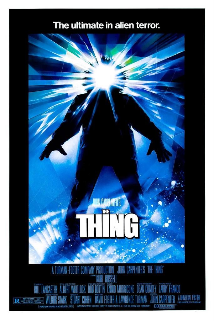 The thing, Ophalen of Verzenden, Zo goed als nieuw, A1 t/m A3, Film en Tv