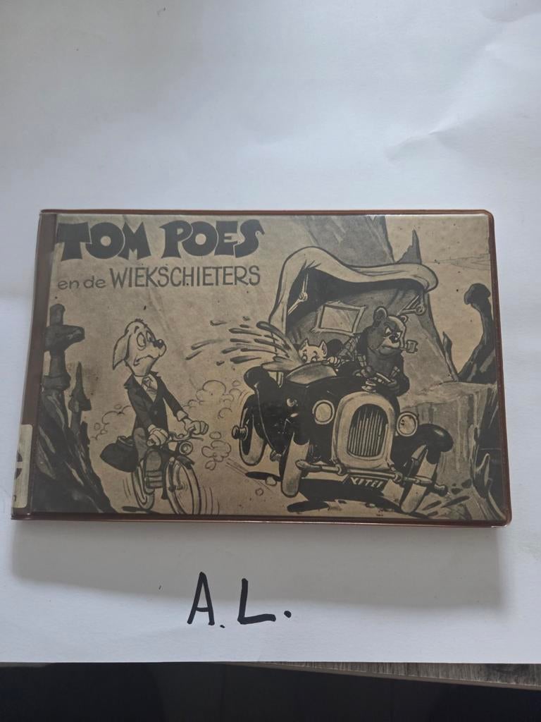 Tom Poes en de Wiekschieters Ex-bied, Eén stripboek, Ophalen of Verzenden, Gelezen