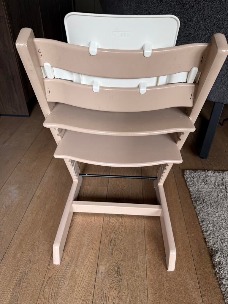 Stokke Tripp Trapp kinderstoel met babyset, Ophalen, Gebruikt, Meegroeistoel, Stoelverkleiner