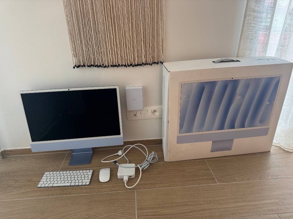 Apple iMac 24" M4 – Blauw –16GB (10-core CPU en 10-core GPU), Computers en Software, 256 GB, SSD, IMac, Ophalen of Verzenden