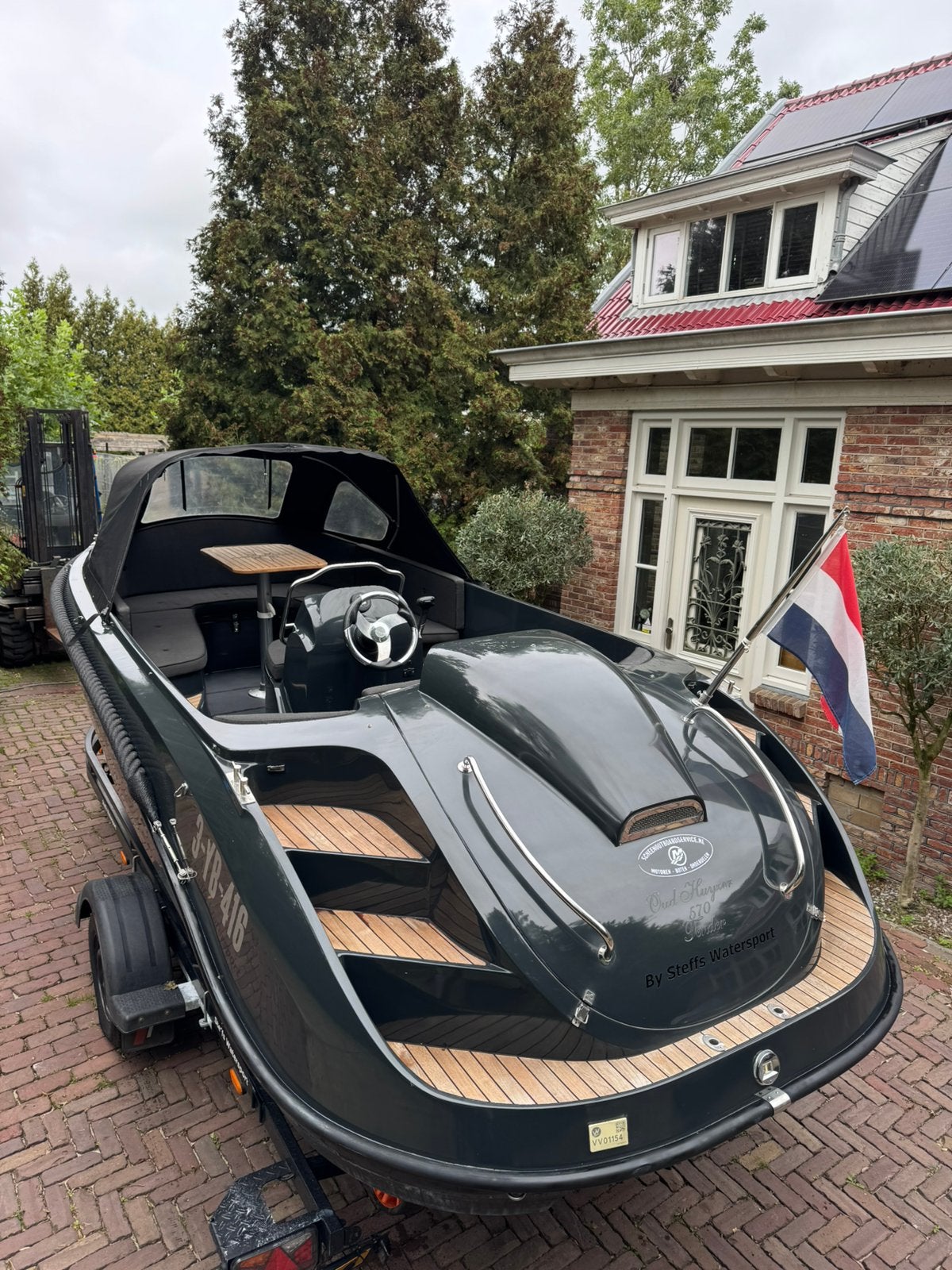 ZGAN! Oud huijzer 570 + 60pk Mercury 2018 *1e EIGENAAR* VOL, Bilgepomp, Tender, Ophalen of Verzenden, Zo goed als nieuw